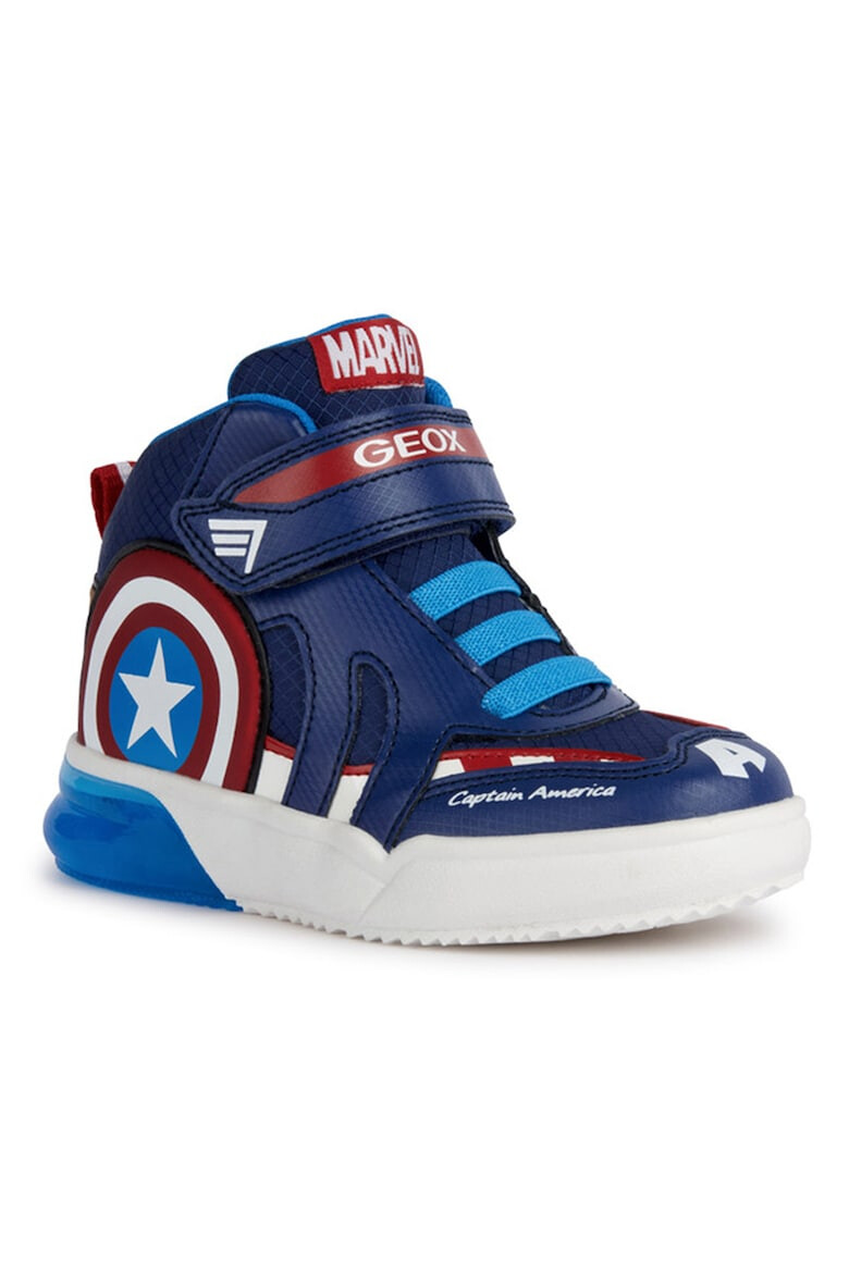 Geox Pantofi sport high-cut cu imprimeu Captain America - Pled.ro