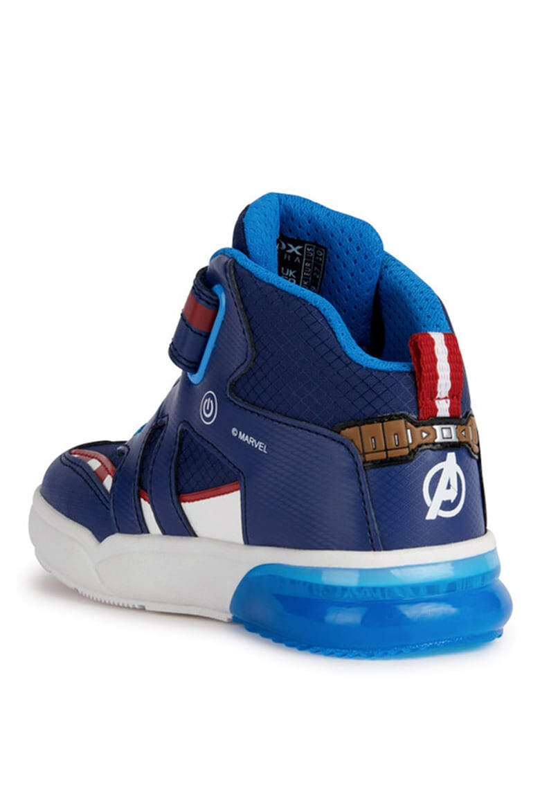 Geox Pantofi sport high-cut cu imprimeu Captain America - Pled.ro