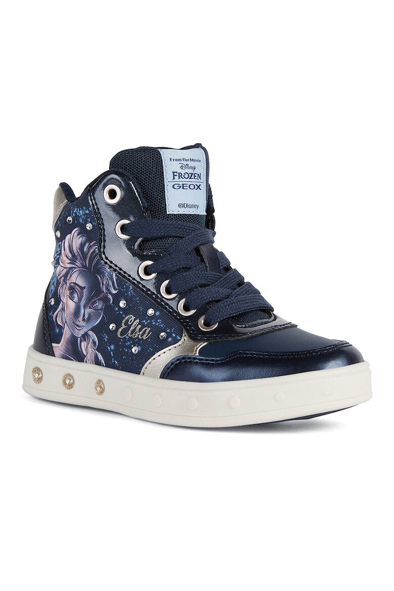 Geox Pantofi sport high-top cu tematica Frozen Skylin - Pled.ro