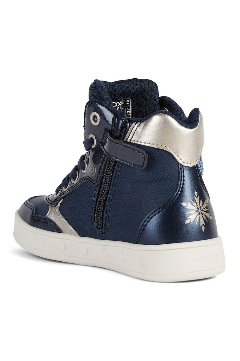 Geox Pantofi sport high-top cu tematica Frozen Skylin - Pled.ro