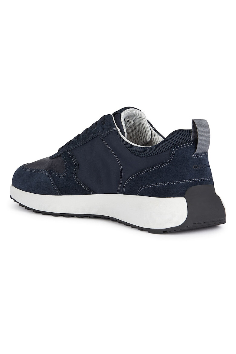 Geox Pantofi sport low-cut cu segmente de piele intoarsa - Pled.ro