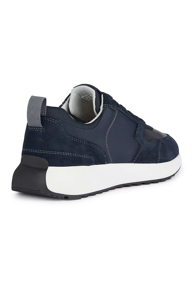 Geox Pantofi sport low-cut cu segmente de piele intoarsa - Pled.ro