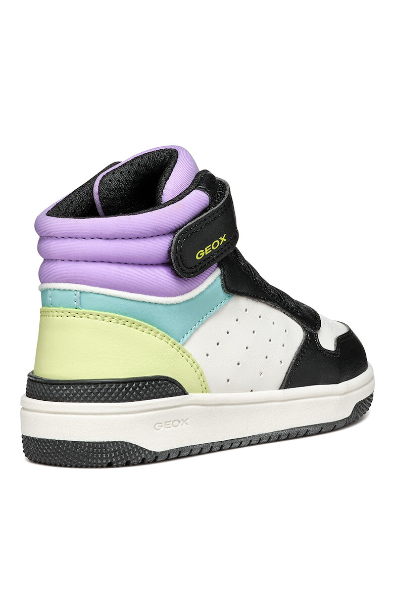 Geox Pantofi sport mid-high de piele ecologica - Pled.ro