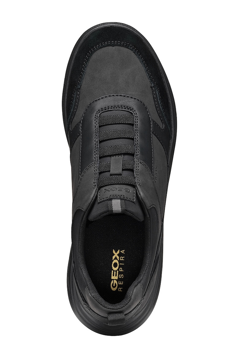 Geox Pantofi sport slip-on cu detalii din piele intoarsa Portello - Pled.ro