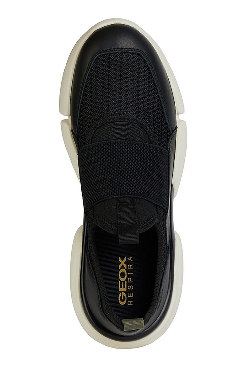 Geox Pantofi sport slip-on cu garnituri din material textil - Pled.ro