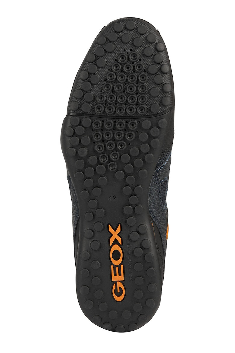 Geox Pantofi sport slip-on cu insertii de plasa - Pled.ro