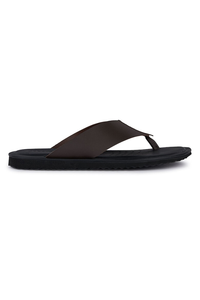 Geox Papuci flip-flop de piele - Pled.ro