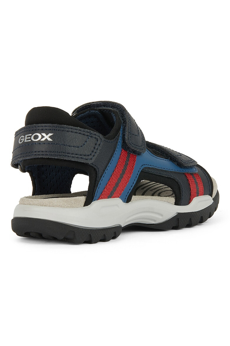 Geox Sandale de piele ecologica cu banda velcro - Pled.ro