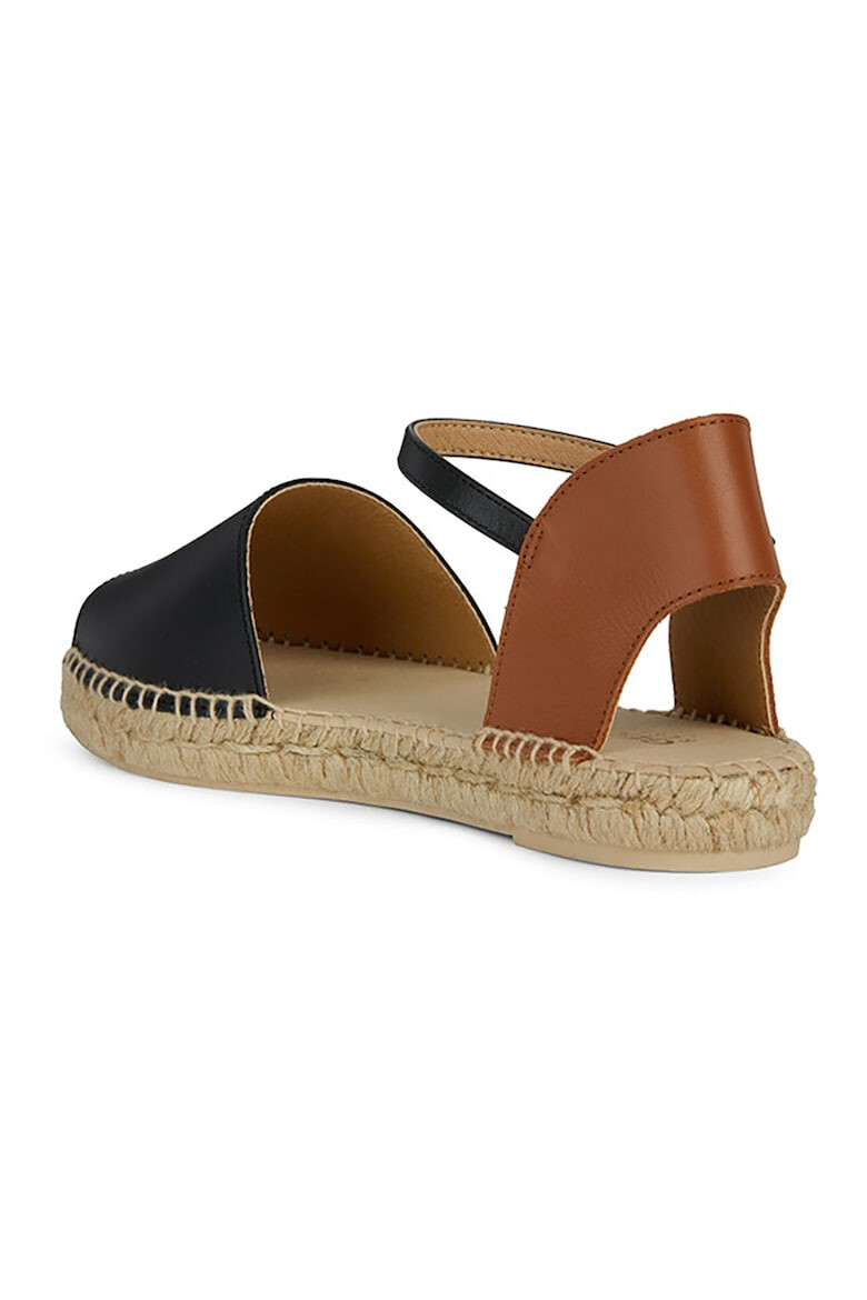 Geox Sandale-espadrile din piele - Pled.ro