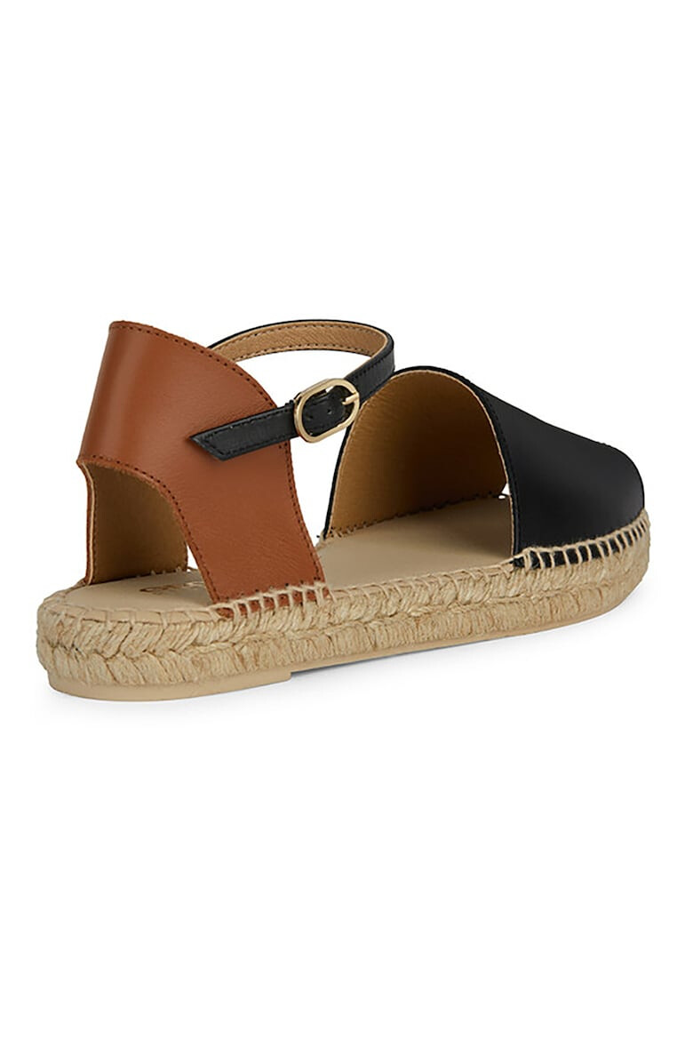 Geox Sandale-espadrile din piele - Pled.ro