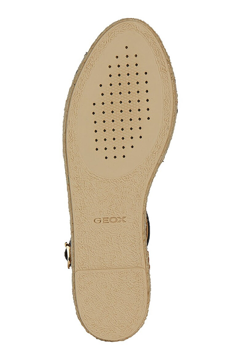 Geox Sandale-espadrile din piele - Pled.ro