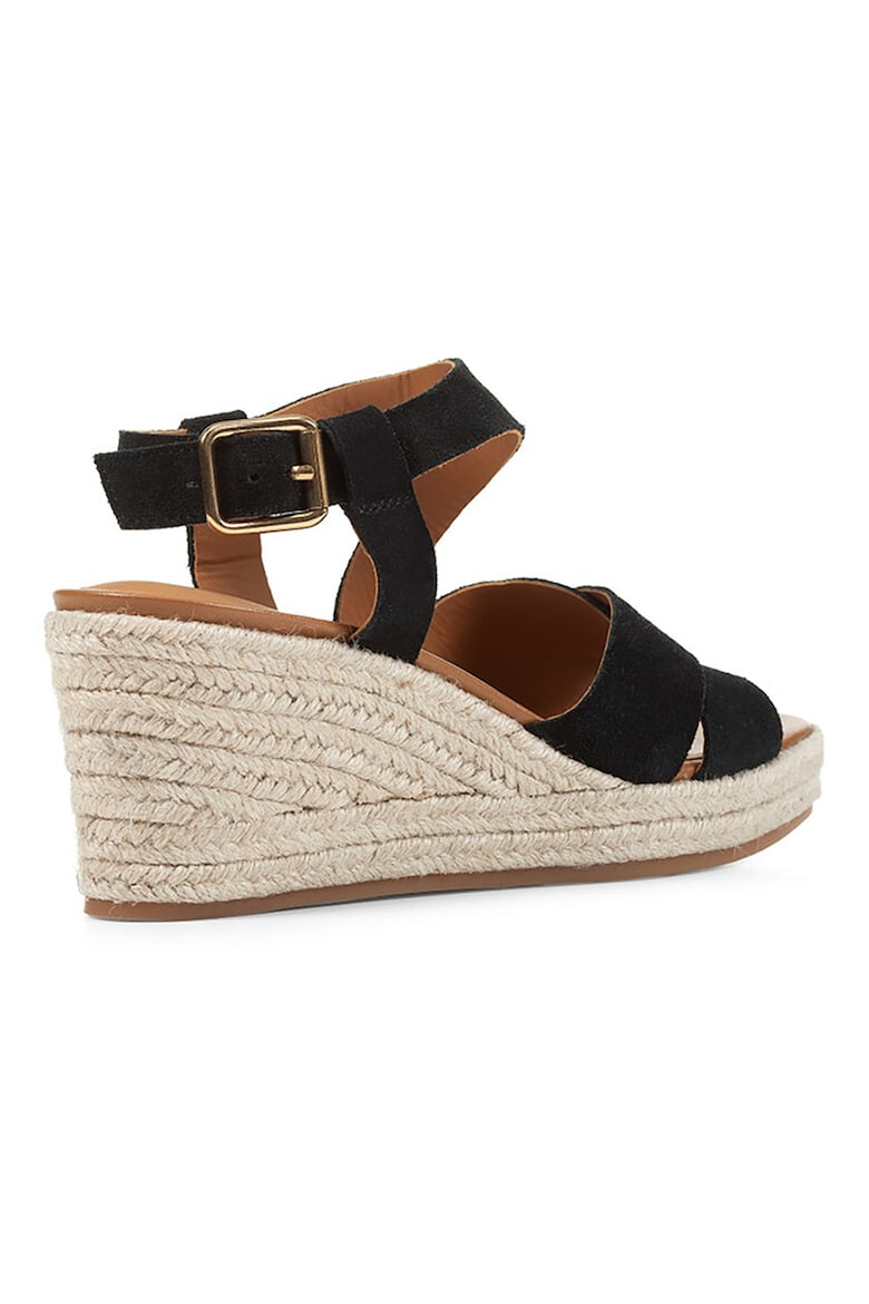 Geox Sandale-espadrile din piele intoarsa - Pled.ro