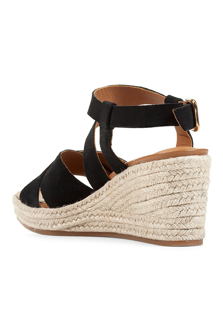 Geox Sandale-espadrile din piele intoarsa - Pled.ro