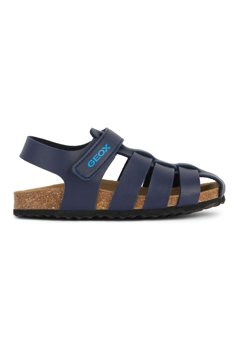 Geox Sandale fisherman de piele ecologica - Pled.ro