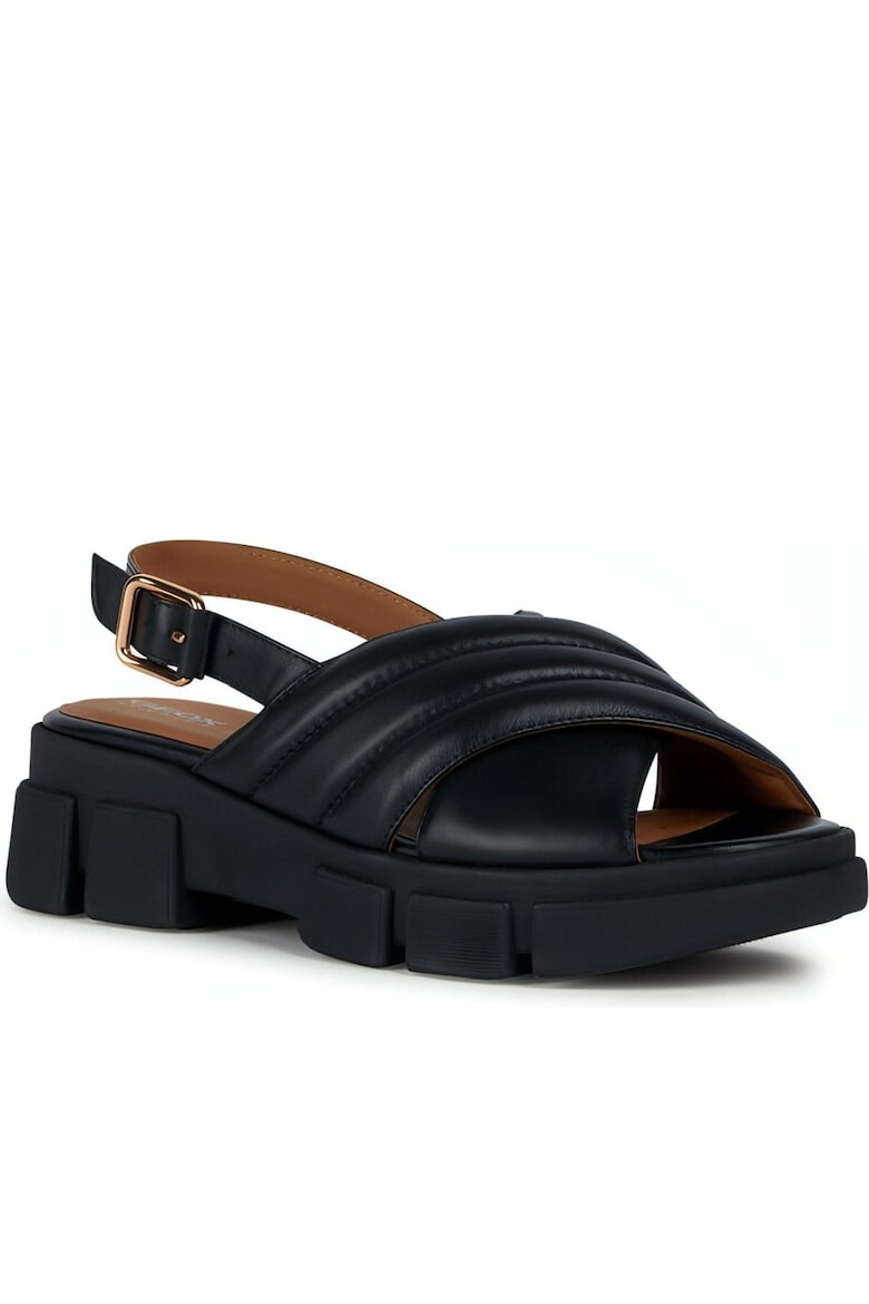 Geox Sandale Piele Negru - Pled.ro