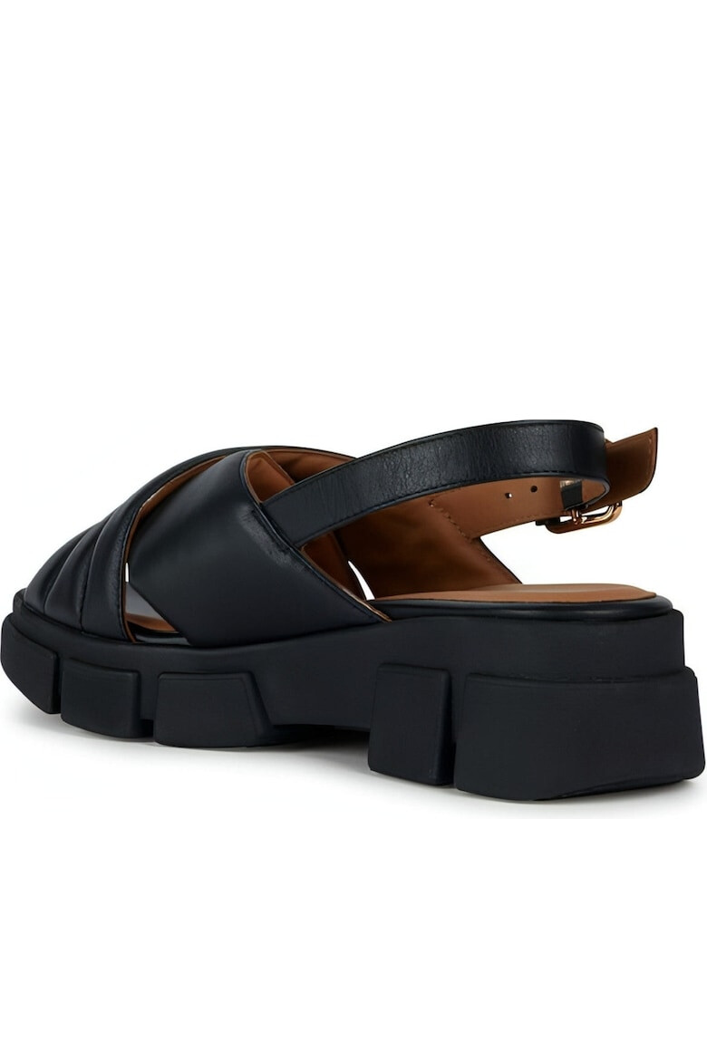 Geox Sandale Piele Negru - Pled.ro