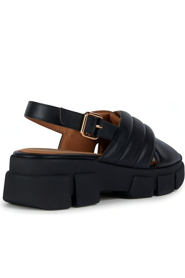 Geox Sandale Piele Negru - Pled.ro