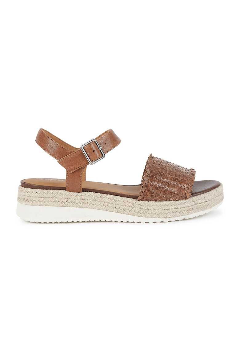 Geox Sandale wedge de piele - Pled.ro