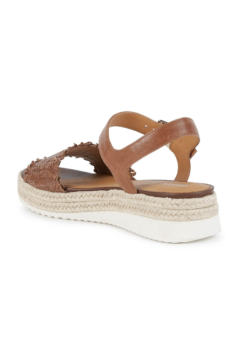 Geox Sandale wedge de piele - Pled.ro