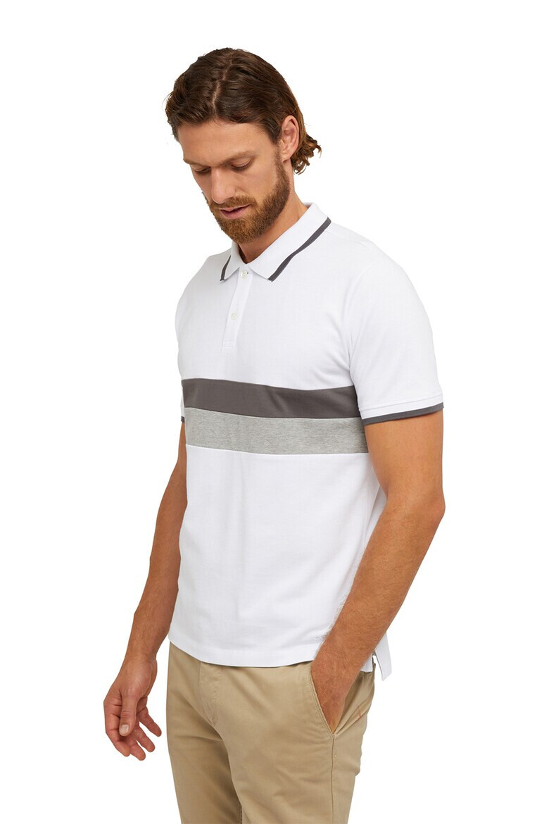 Geox Tricou polo cu detalii contrastante - Pled.ro