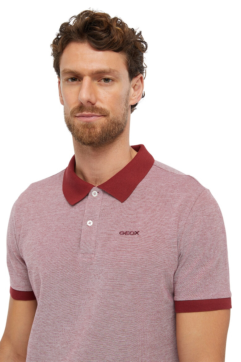 Geox Tricou polo cu logo brodat - Pled.ro