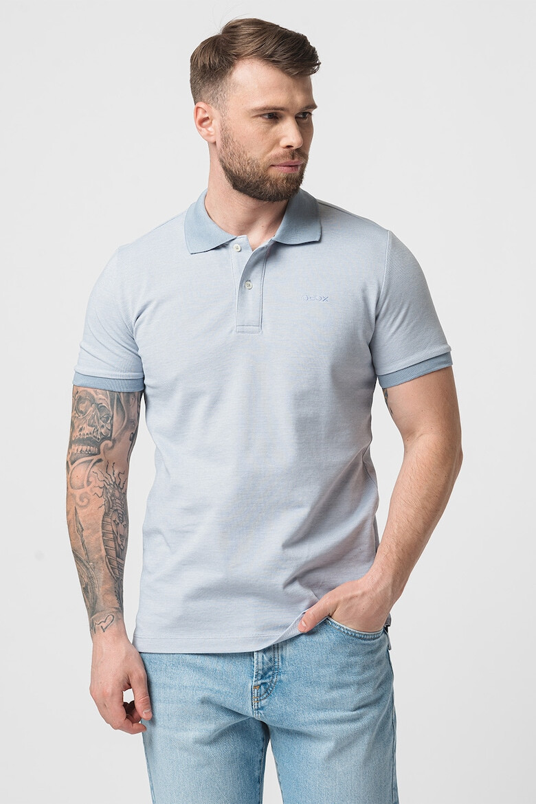 Geox Tricou polo cu logo brodat - Pled.ro