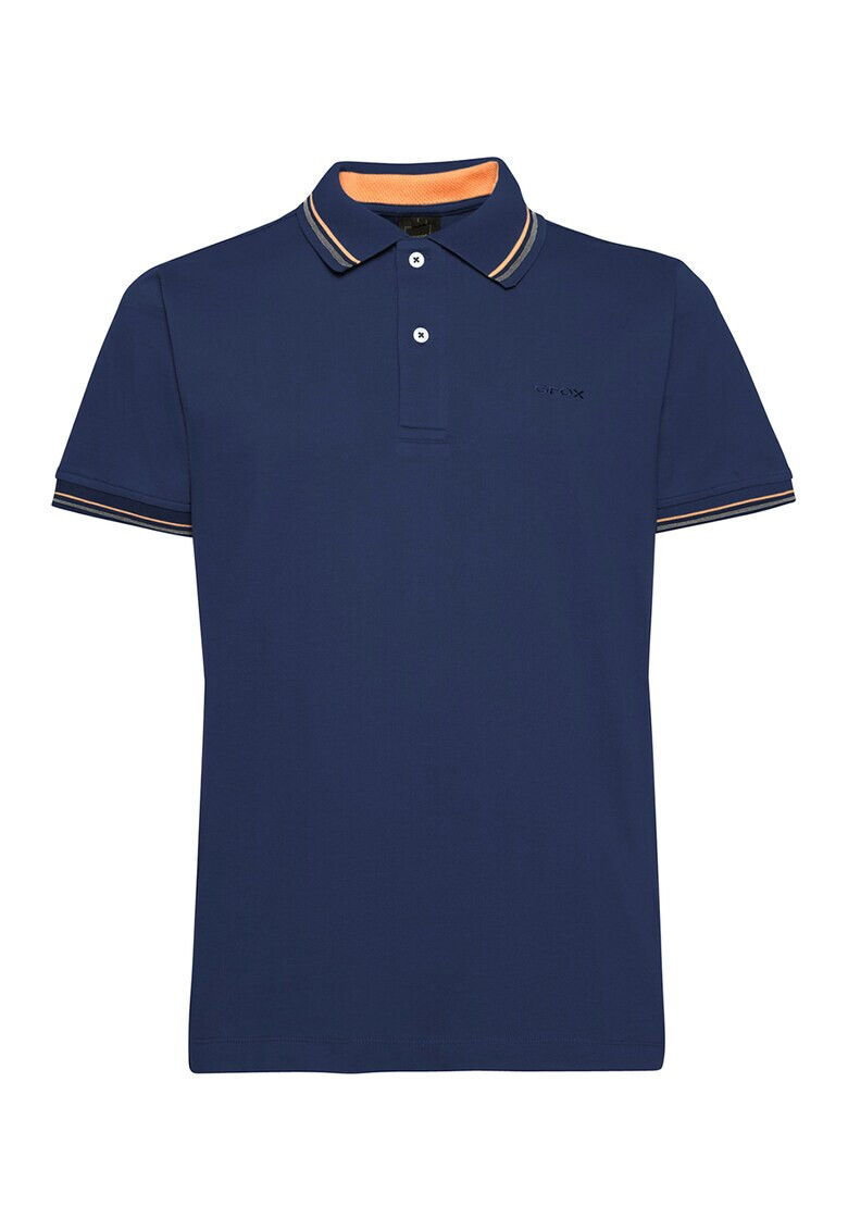 Geox Tricou polo cu margini contrastante - Pled.ro