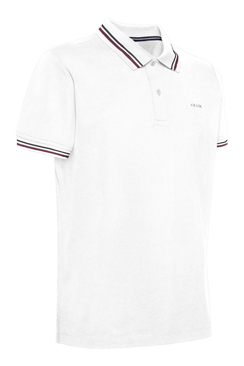 Geox Tricou polo de bumbac cu aspect pique - Pled.ro