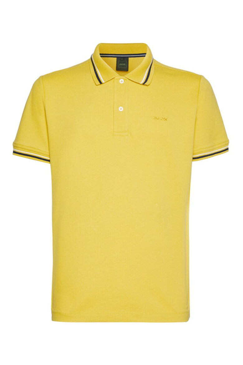 Geox Tricou polo de bumbac cu model pique - Pled.ro