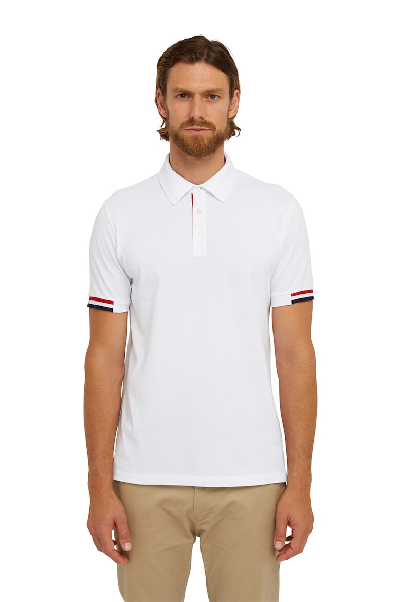 Geox Tricou polo de bumbac cu slituri laterale - Pled.ro