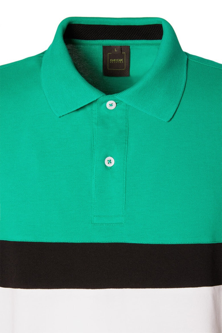 Geox Tricou polo din bumbac - Pled.ro