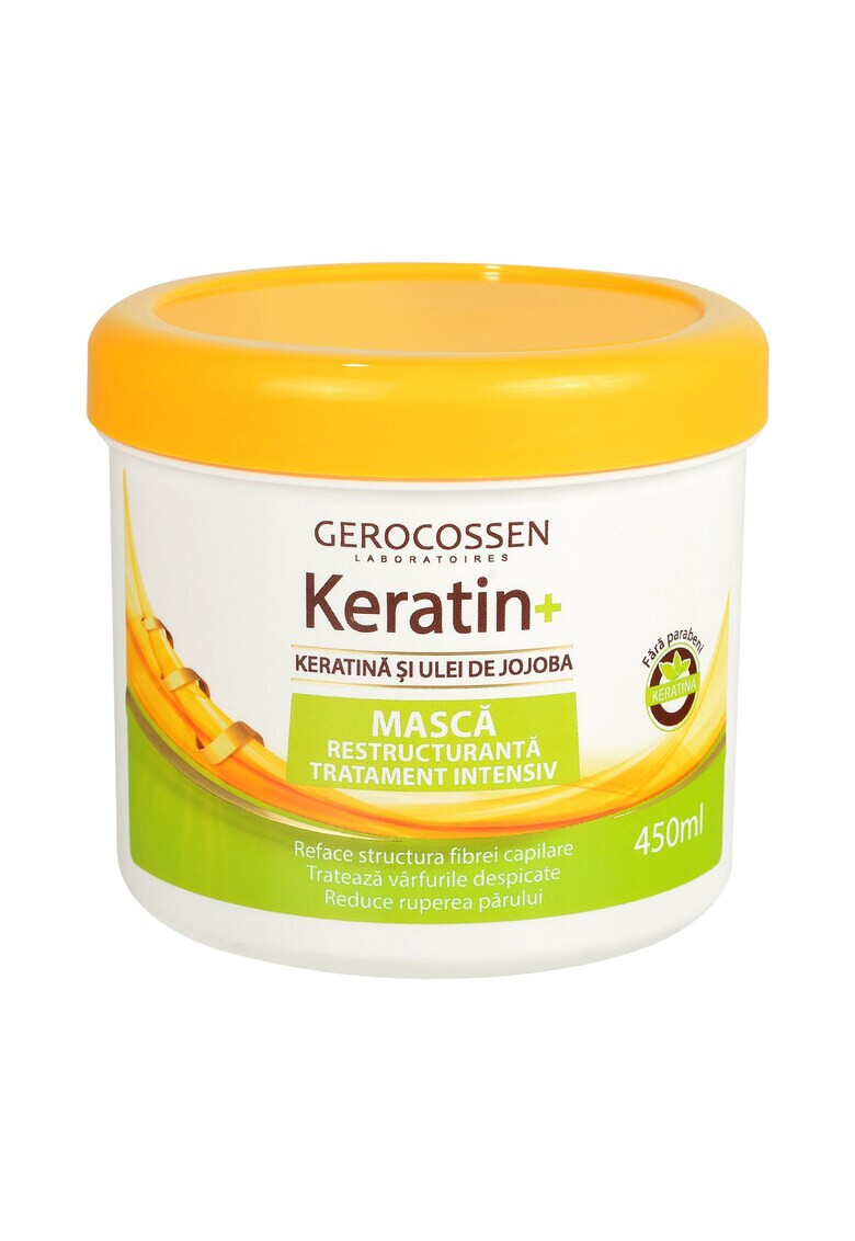 Gerocossen Masca restructuranta intensiv Keratin+ cu keratina si ulei de jojoba 450 ml - Pled.ro