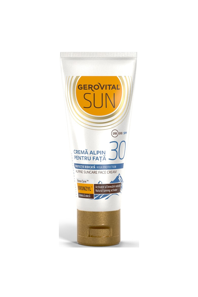 Gerovital Crema alpin pentru fata Sun SPF 30 30 ml - Pled.ro