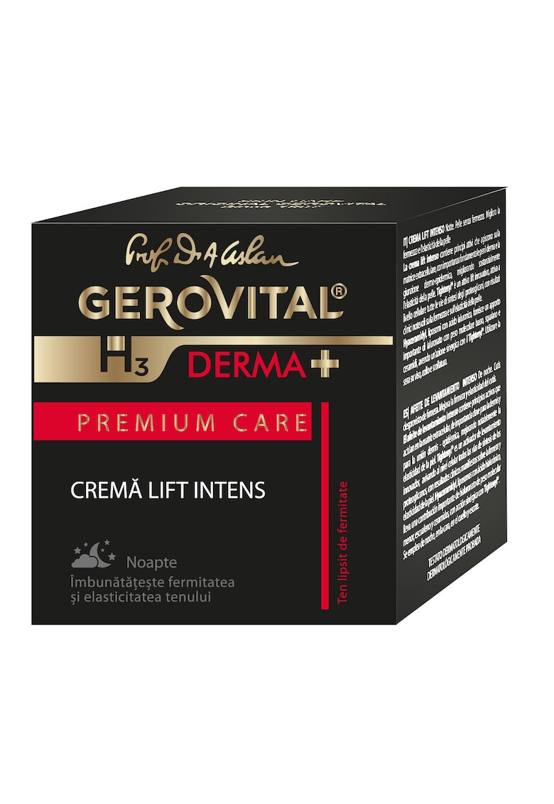 Gerovital Crema lift intens H3 Derma+ Premium Care 50 ml - Pled.ro