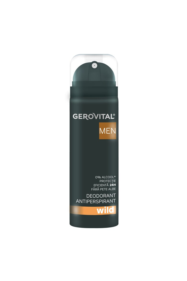 Gerovital Deodorant antiperspirant Men Wild 150 ml - Pled.ro