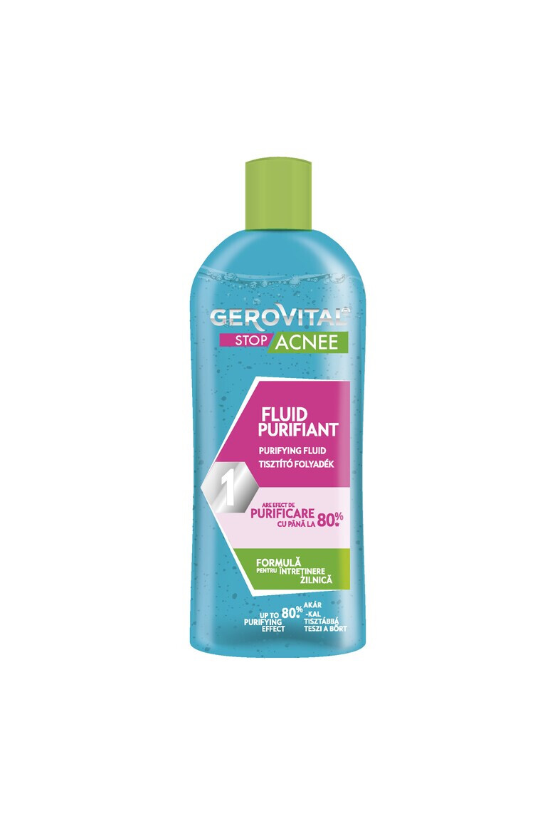 Gerovital Fluid purifiant Stop Acnee 150 ml - Pled.ro