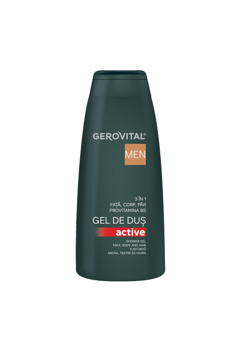 Gerovital Gel de dus Men 3 in 1 - Pled.ro