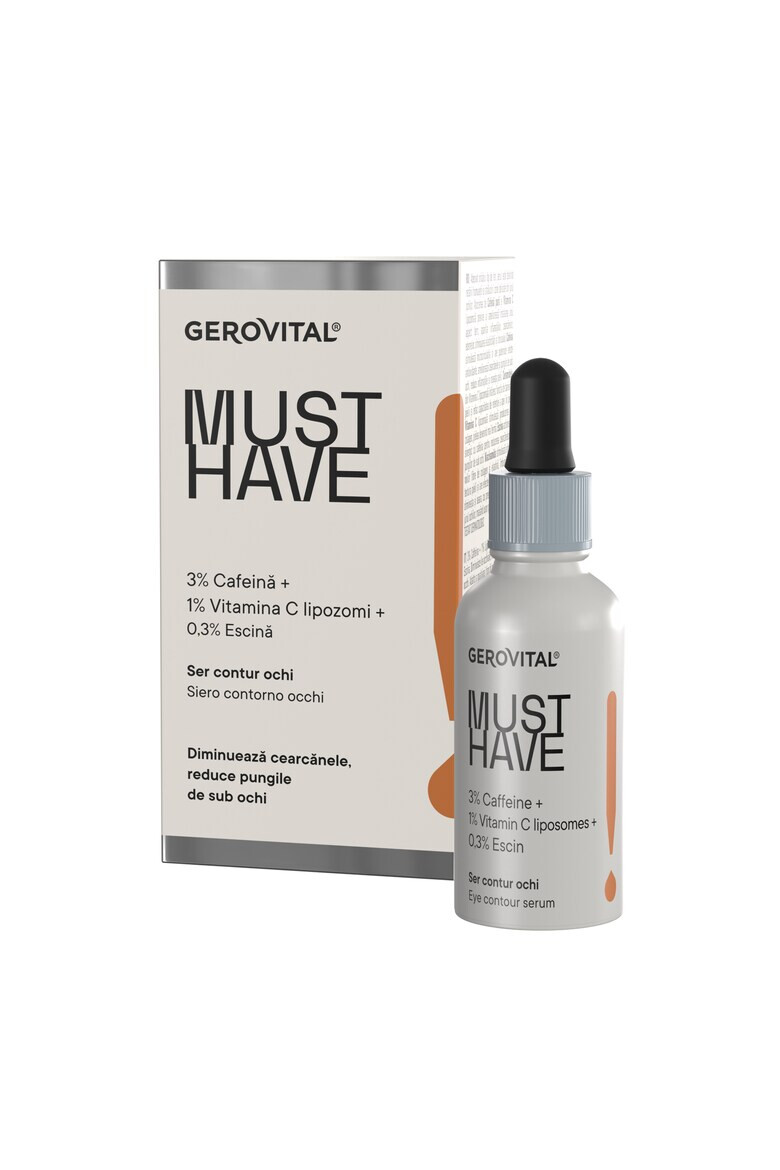 Gerovital Ser contur pentru ochi Must Have 30 ml - Pled.ro