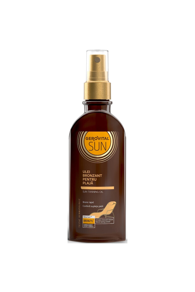 Gerovital Ulei bronzant pentru plaja Sun 150 ml - Pled.ro