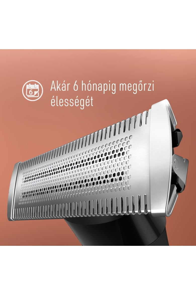 Gillette Aparat hibrid de barbierit si tuns barba King C. Style Master lama 4D 3 piepteni cap pivotant - Pled.ro