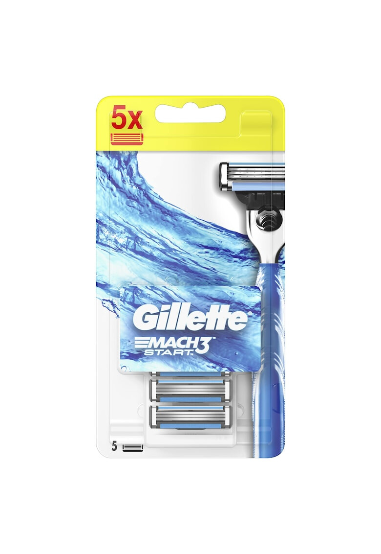 Gillette Rezerve aparat de ras Mach3 Start 5 buc - Pled.ro