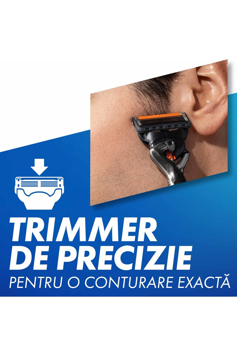 Gillette Set cadou Proglide: Aparat de ras + 1 Lama de rezerva + Gel de ras Fusion Ultra Sensitive 200 ml + Trusa de voiaj - Pled.ro