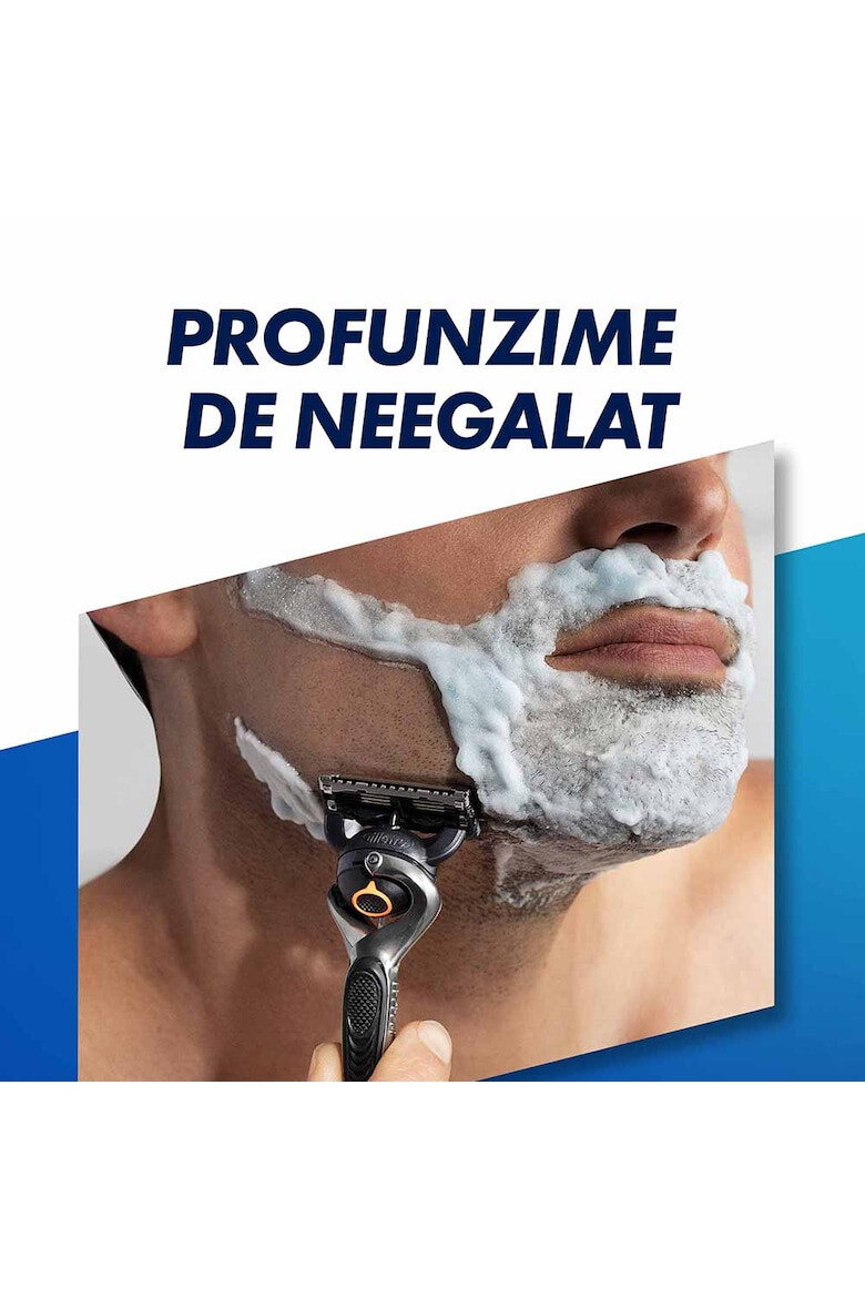 Gillette Set cadou Proglide: Aparat de ras + Gel de ras Fusion Ultra Sensitive 200 ml + Suport aparat de ras + Trusa de voiaj - Pled.ro