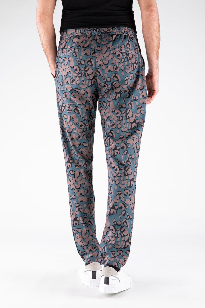 Giorgio di Mare Pantaloni drepti cu animal print - Pled.ro