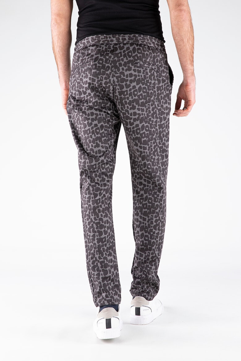 Giorgio di Mare Pantaloni drepti cu animal print - Pled.ro