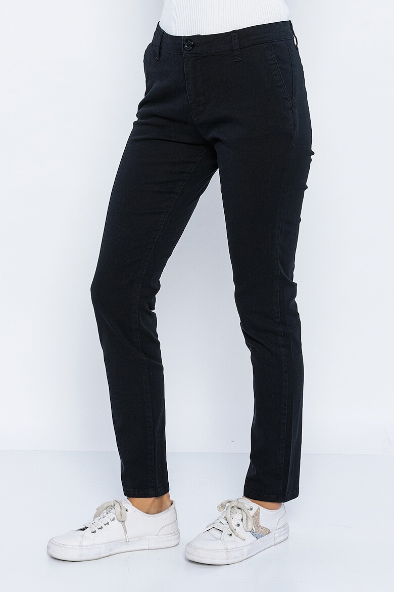 Giorgio di Mare Pantaloni skinny cu talie joasa - Pled.ro