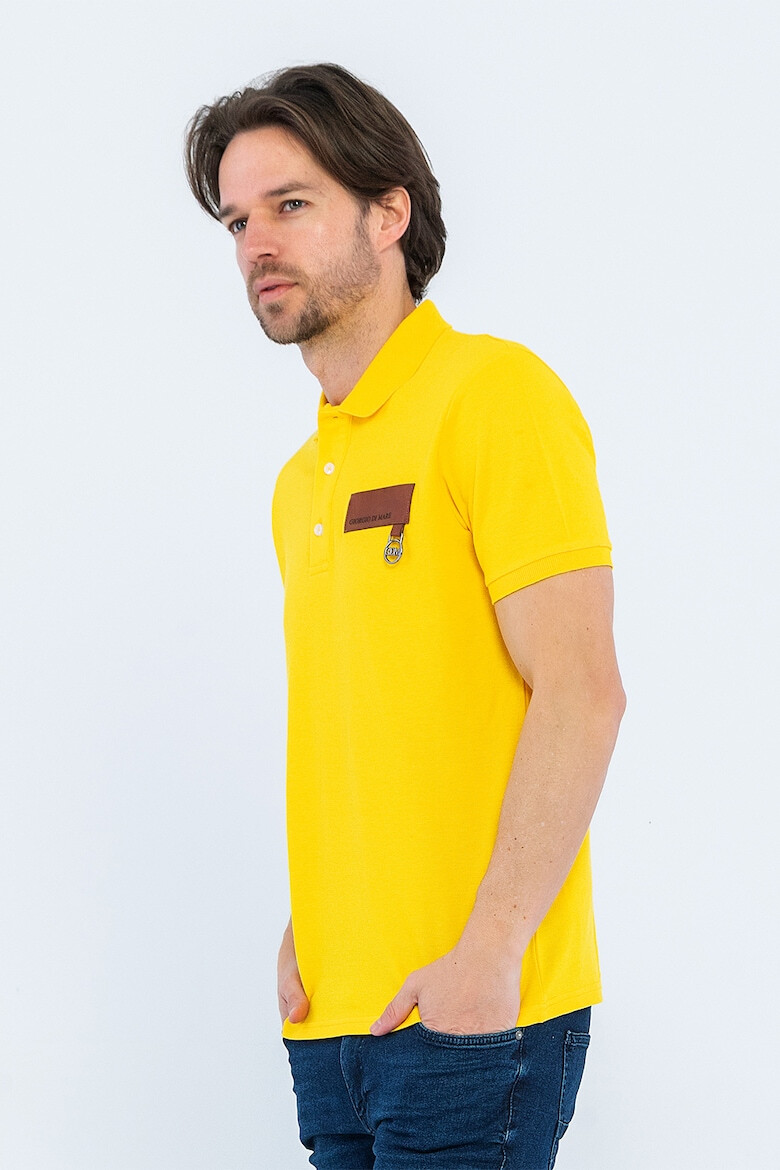 Giorgio di Mare Tricou polo cu aplicatie logo - Pled.ro