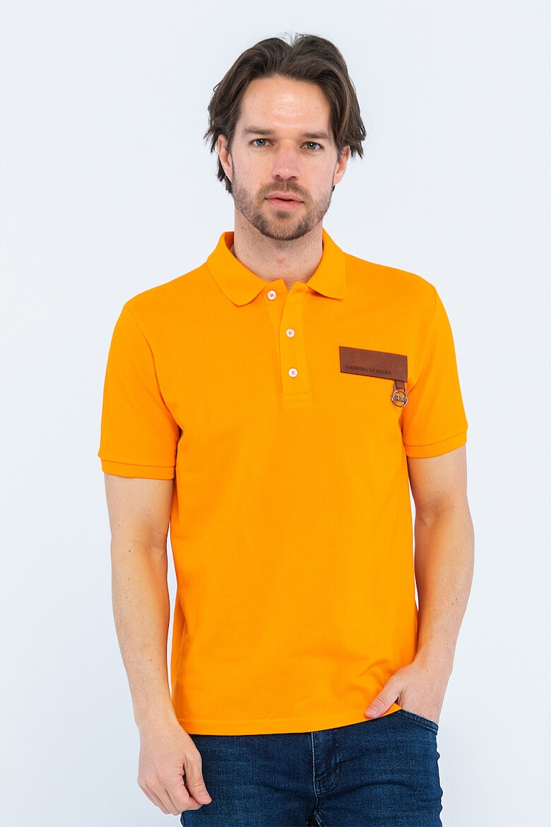 Giorgio di Mare Tricou polo cu aplicatie logo - Pled.ro