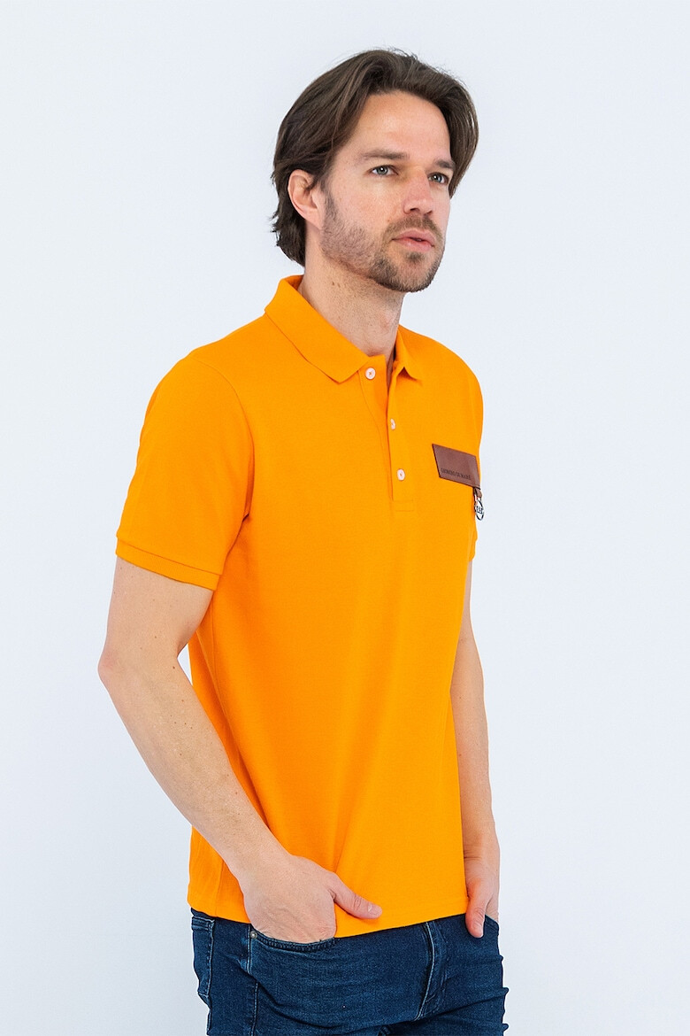 Giorgio di Mare Tricou polo cu aplicatie logo - Pled.ro