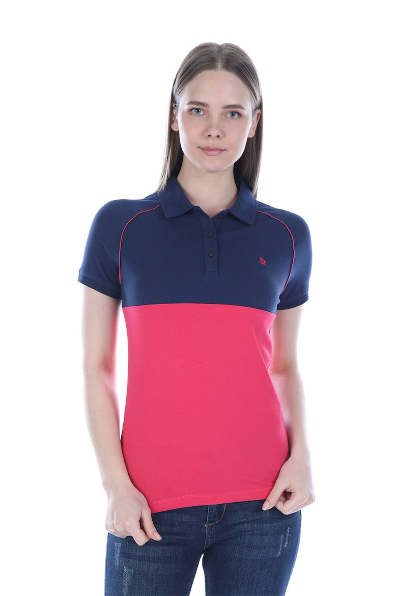 Giorgio di Mare Tricou polo cu doua segmente - Pled.ro